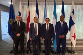 En abril pasado y con acompañamiento de la SIECA, se realizó  la Reunión Ordinaria del Comité Aduanero, en el marco de la II Ronda de Unión Aduanera Centroamericana./ Tomada de la página de la Secretaría de Integración Económica Centroamericana en Facebook.