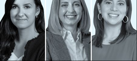 Maria Dragun, Sarah Guske y Marcela Canjura